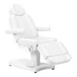 Fauteuil De Coiffure Électrique Azzurro 803D À 3 Moteurs, Blanc – Image 2