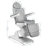 Fauteuil De Coiffure Électrique Azzurro 870 3 Strong Gris 2