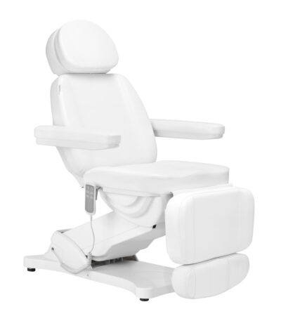 Fauteuil De Coiffure Électrique Sillon Classic 3 Moteurs Blanc