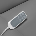 Fauteuil De Coiffure Électrique Sillon Classic 3 Moteurs Gris 11