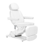 Fauteuil De Coiffure Électrique Sillon Classic 4 Moteurs Avec Berceau Blanc
