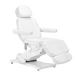 Fauteuil De Coiffure Électrique Sillon Classic 4 Moteurs Avec Berceau Blanc 1