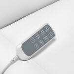 Fauteuil De Coiffure Électrique Sillon Classic 4 Moteurs Avec Berceau Blanc 11