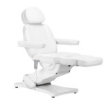 Fauteuil De Coiffure Électrique Sillon Classic 4 Moteurs Avec Berceau Blanc 2