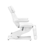 Fauteuil De Coiffure Électrique Sillon Classic 4 Moteurs Avec Berceau Blanc 3