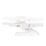 Fauteuil De Coiffure Électrique Sillon Lux 273B 3 Moteurs Blanc 4