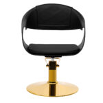 Fauteuil De Coiffure Gabbiano A364 Noir 2