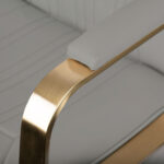 Fauteuil De Coiffure Gabbiano Acri Gold - Beige 5