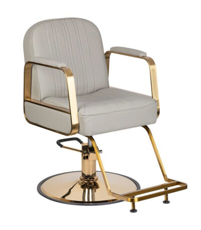 Fauteuil De Coiffure Gabbiano Acri Gold - Beige