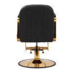 Fauteuil De Coiffure Gabbiano Acri Or – Noir 3