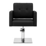 Fauteuil De Coiffure Gabbiano Bergamo Noir 1