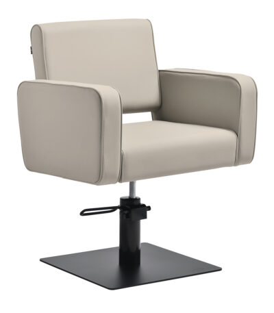 Fauteuil De Coiffure Gabbiano Bilbao Gris-Beige
