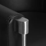 Fauteuil De Coiffure Gabbiano Burgos Noir 4