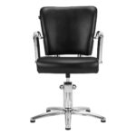 Fauteuil De Coiffure Gabbiano Dallas Noir 2