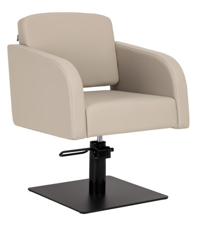 Fauteuil De Coiffure Gabbiano Elda Gris-Beige