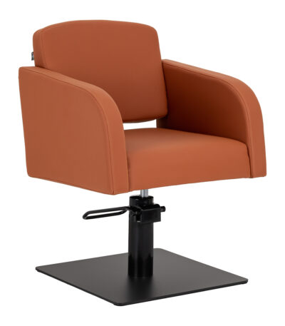 Fauteuil De Coiffure Gabbiano Elda Marron