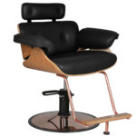 Fauteuil De Coiffure Gabbiano Florence Black