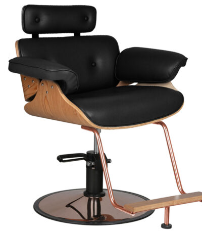 Fauteuil De Coiffure Gabbiano Florence Black