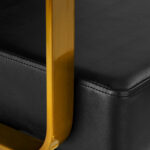 Fauteuil De Coiffure Gabbiano Genua Or Noir 5