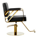 Fauteuil De Coiffure Gabbiano Genua Or Noir 1