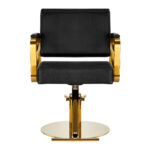 Fauteuil De Coiffure Gabbiano Genua Or Noir 2
