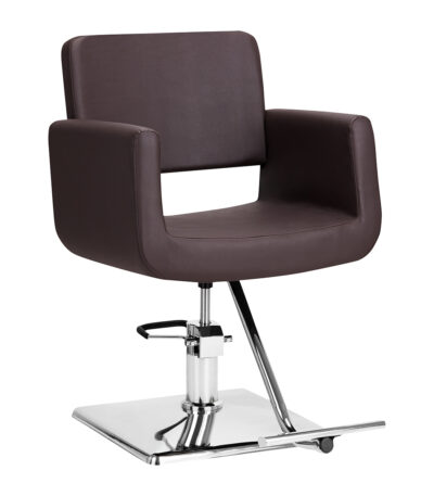 Fauteuil De Coiffure Gabbiano Helsinki Marron