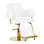 Fauteuil De Coiffure Gabbiano Linz Nq Gold White
