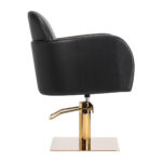 Fauteuil De Coiffure Gabbiano Malaga Or Noir 2