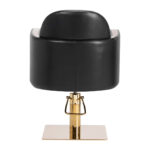 Fauteuil De Coiffure Gabbiano Malaga Or Noir 3