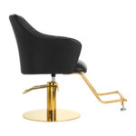 Fauteuil De Coiffure Gabbiano Marbella Noir 1