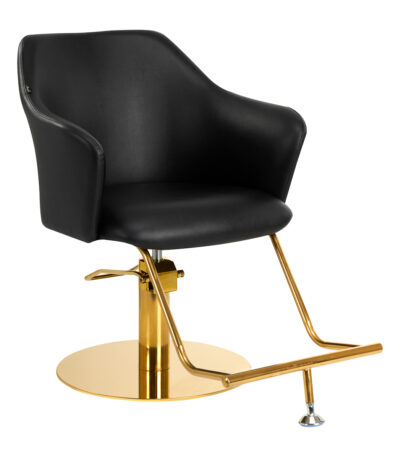 Fauteuil De Coiffure Gabbiano Marbella Noir