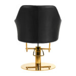 Fauteuil De Coiffure Gabbiano Marbella Noir 3