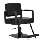 Fauteuil De Coiffure Gabbiano Modena Noir