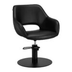 Fauteuil De Coiffure Gabbiano Morena Black