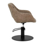 Fauteuil De Coiffure Gabbiano Morena Vieux Brown 1