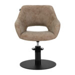 Fauteuil De Coiffure Gabbiano Morena Vieux Brown 2