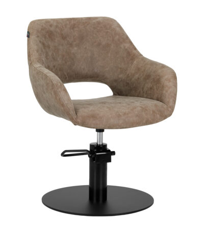 Fauteuil De Coiffure Gabbiano Morena Vieux Brown