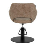 Fauteuil De Coiffure Gabbiano Morena Vieux Brown 3