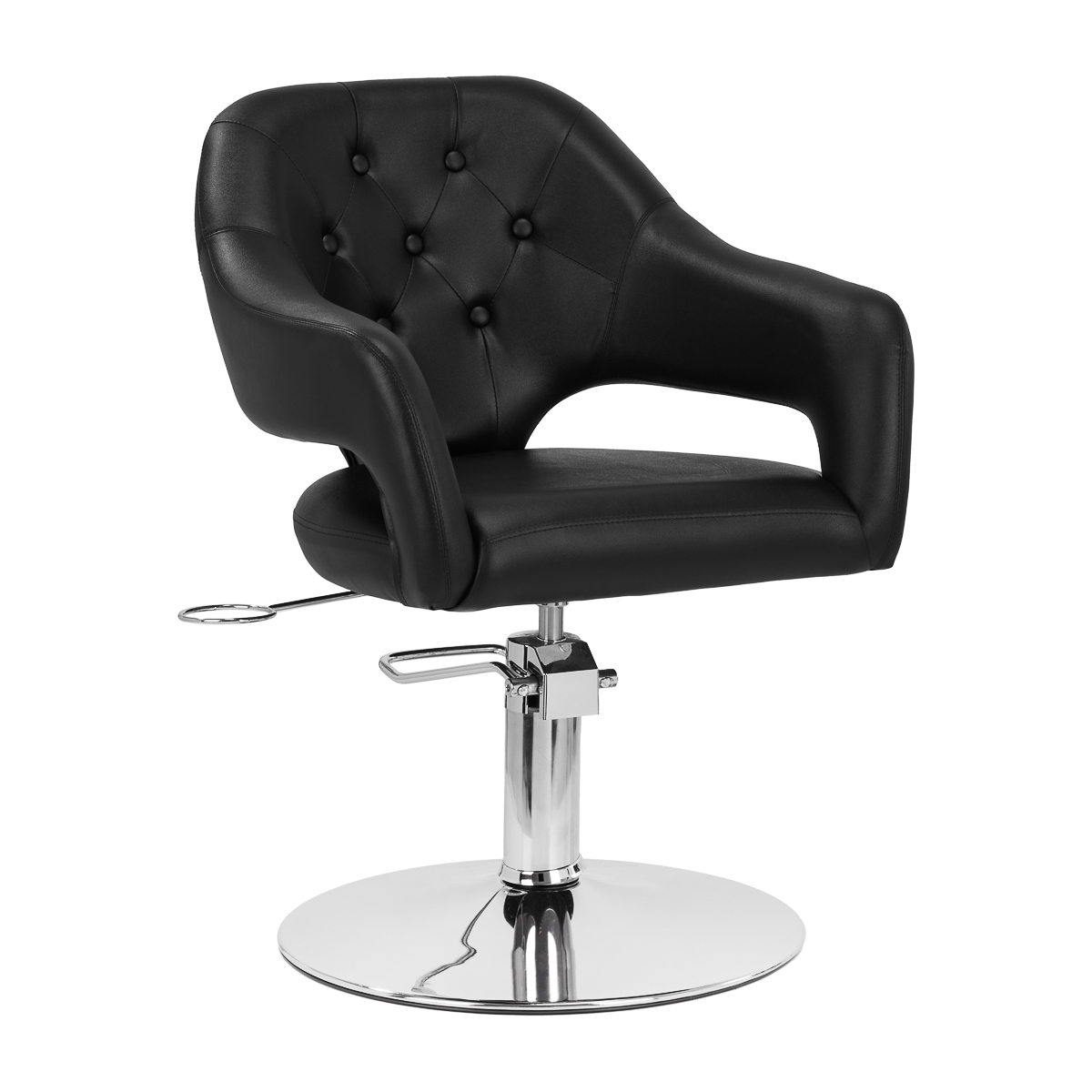 Fauteuil De Coiffure Gabbiano Parma Noir Fauteuil De Coiffure Gabbiano Parma Noir