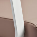 Fauteuil De Coiffure Gabbiano Porto Blanc Beige 5