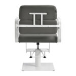 Fauteuil De Coiffure Gabbiano Porto Blanc Gris 2