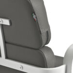 Fauteuil De Coiffure Gabbiano Porto Blanc Gris 4