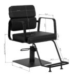 Fauteuil De Coiffure Gabbiano Porto-Bm Noir 9