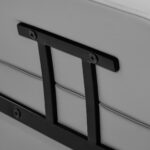 Fauteuil De Coiffure Gabbiano Porto-Bm Noir Et Gris 6