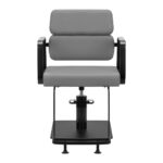 Fauteuil De Coiffure Gabbiano Porto-Bm Noir Et Gris 2