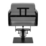 Fauteuil De Coiffure Gabbiano Porto-Bm Noir Et Gris 3