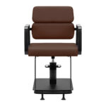 Fauteuil De Coiffure Gabbiano Porto Chocolat Noir 2