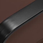 Fauteuil De Coiffure Gabbiano Porto Chocolat Noir 4
