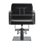 Fauteuil De Coiffure Gabbiano Porto Gris Noir 3