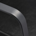 Fauteuil De Coiffure Gabbiano Porto Gris Noir 4